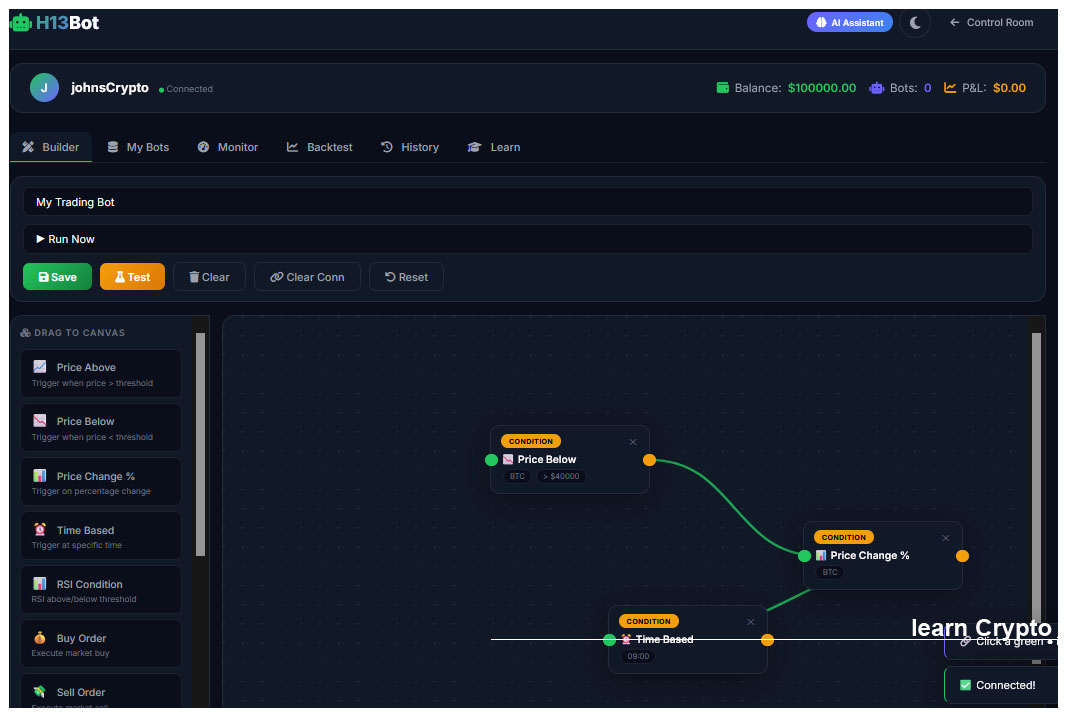 User Bot Builder